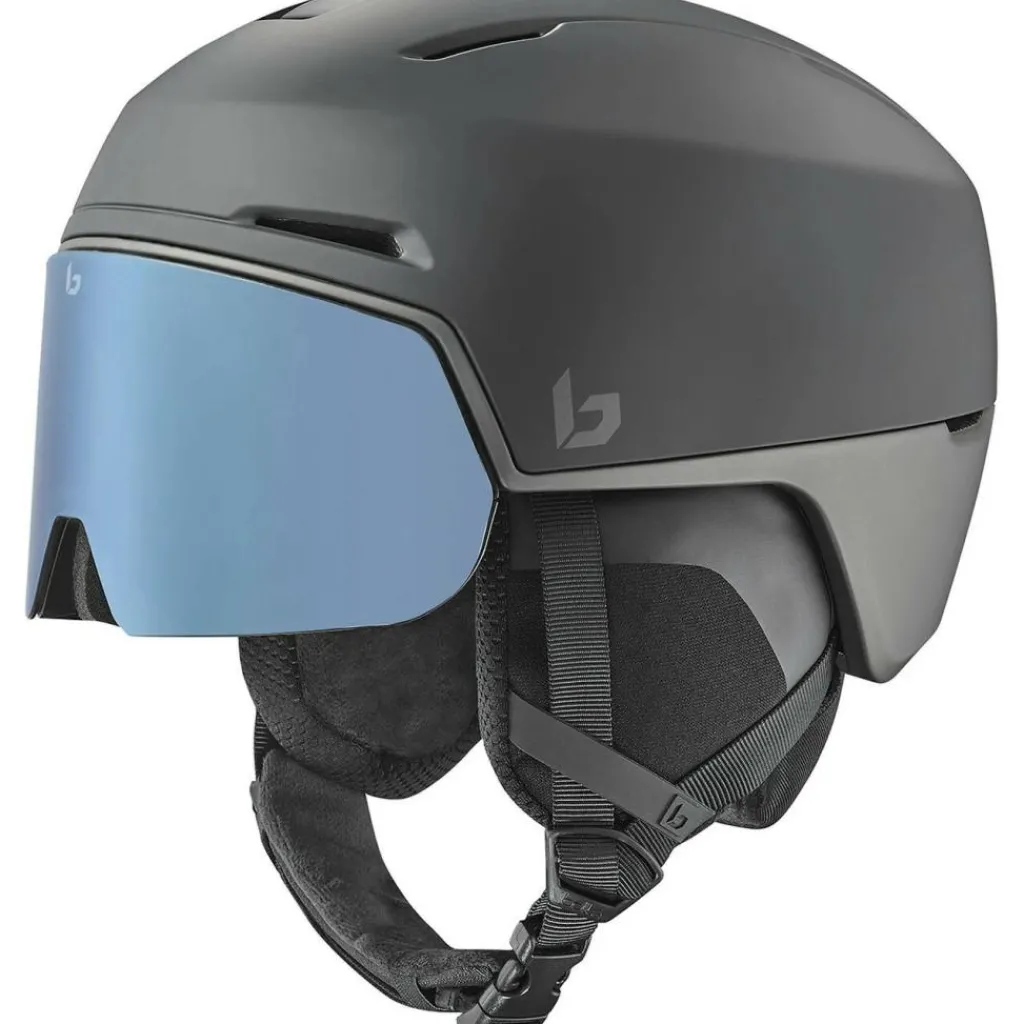 Bollé X-FUSION PURE skihelm mineral black matte - 52 - 55 cm< Skihelmen|Wintersport