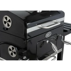 Houtskool Bbq-Boretti Carbone houtskoolbarbecue black