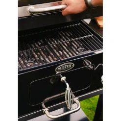 Houtskool Bbq-Boretti Carbone houtskoolbarbecue black