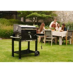Houtskool Bbq-Boretti Carbone houtskoolbarbecue black