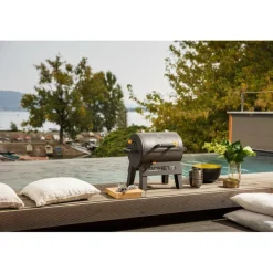 Boretti Terzo houtskoolbarbecue grey< Houtskool Bbq