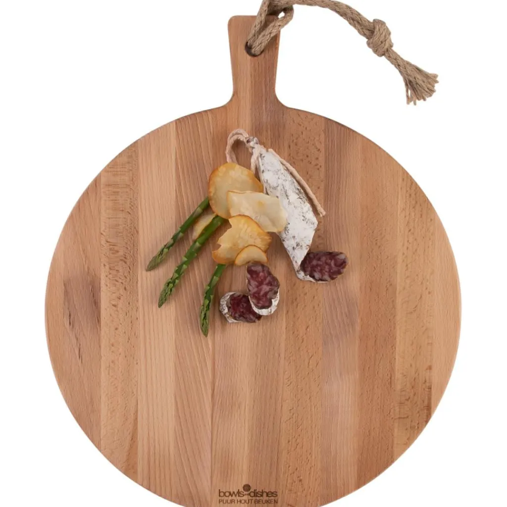 Accessoires-Bowls and Dishes Beuken serveerplank ø 35 cm