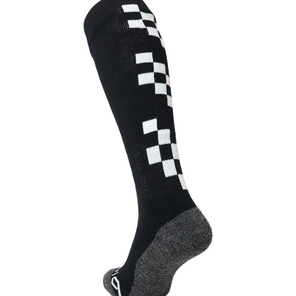 Brabo Blocks hockeysokken black< Hockeykleding