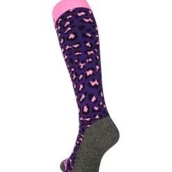 Hockeykleding-Brabo Cheetah hockeysokken purple