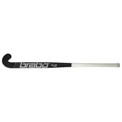 Brabo Elite 5 Carbon WTB Extreme Low Bow hockeystick black silver - 36,5 inch L< Hockeystick
