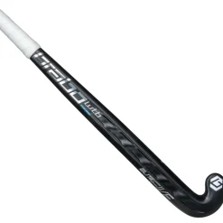 Hockeystick-Brabo Elite 5 Carbon WTB Low Bow hockeystick black white