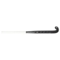 Hockeystick-Brabo Elite 5 Carbon WTB Low Bow hockeystick black silver