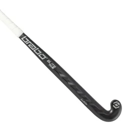 Hockeystick-Brabo Elite 5 Carbon WTB Low Bow hockeystick black silver