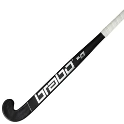 Hockeystick-Brabo Elite 5 Carbon WTB Low Bow hockeystick black silver