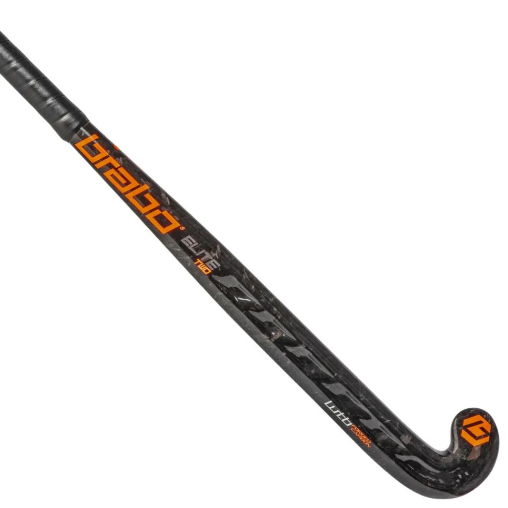 Brabo Elite 2 WTB Forged Carbon Classic Curve hockeystick black orange< Hockeystick