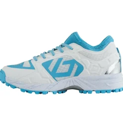 Hockeyschoenen-Brabo Elite hockeyschoenen junior white argentinian blue