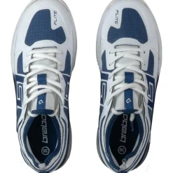 Brabo Elite hockeyschoenen junior navy white< Hockeyschoenen
