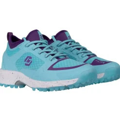 Brabo Elite hockeyschoenen junior mint purple< Hockeyschoenen