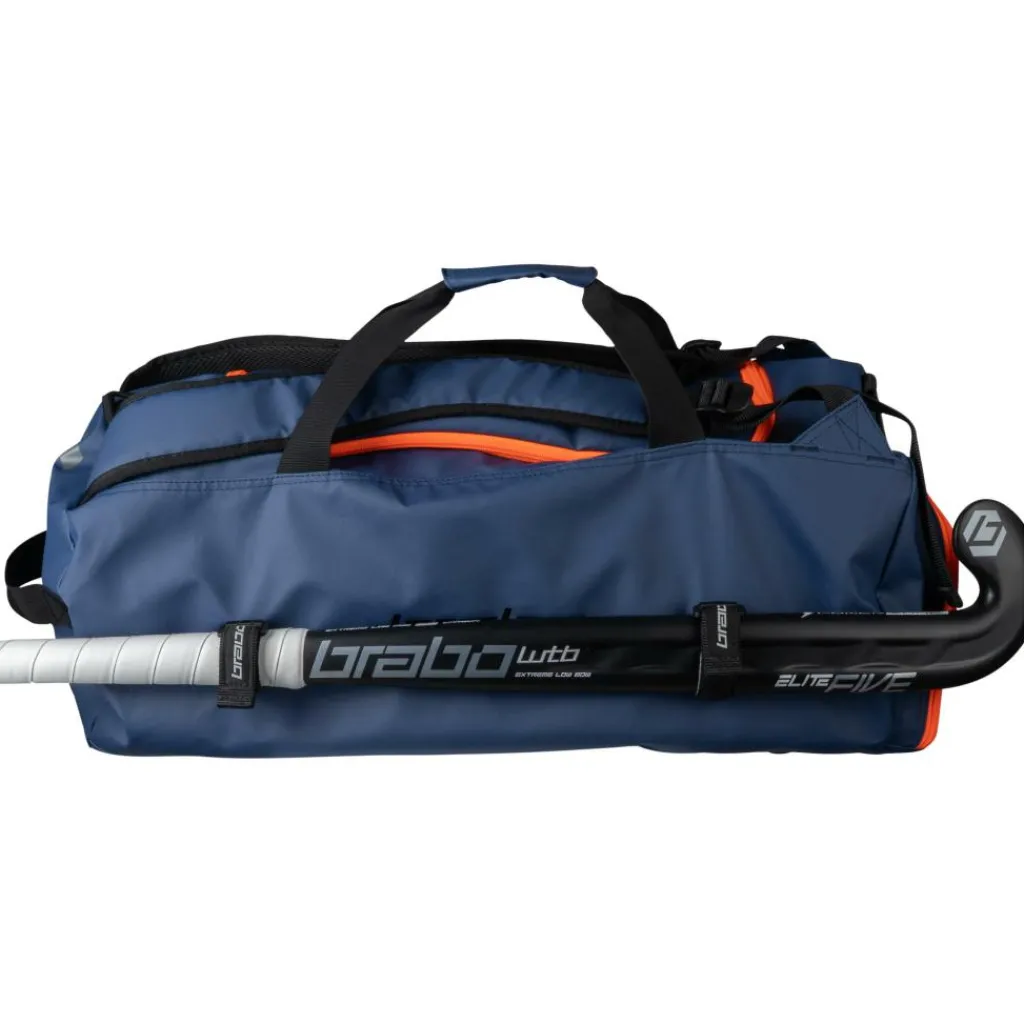 Brabo Elite hockeytas navy orange< Hockeytas