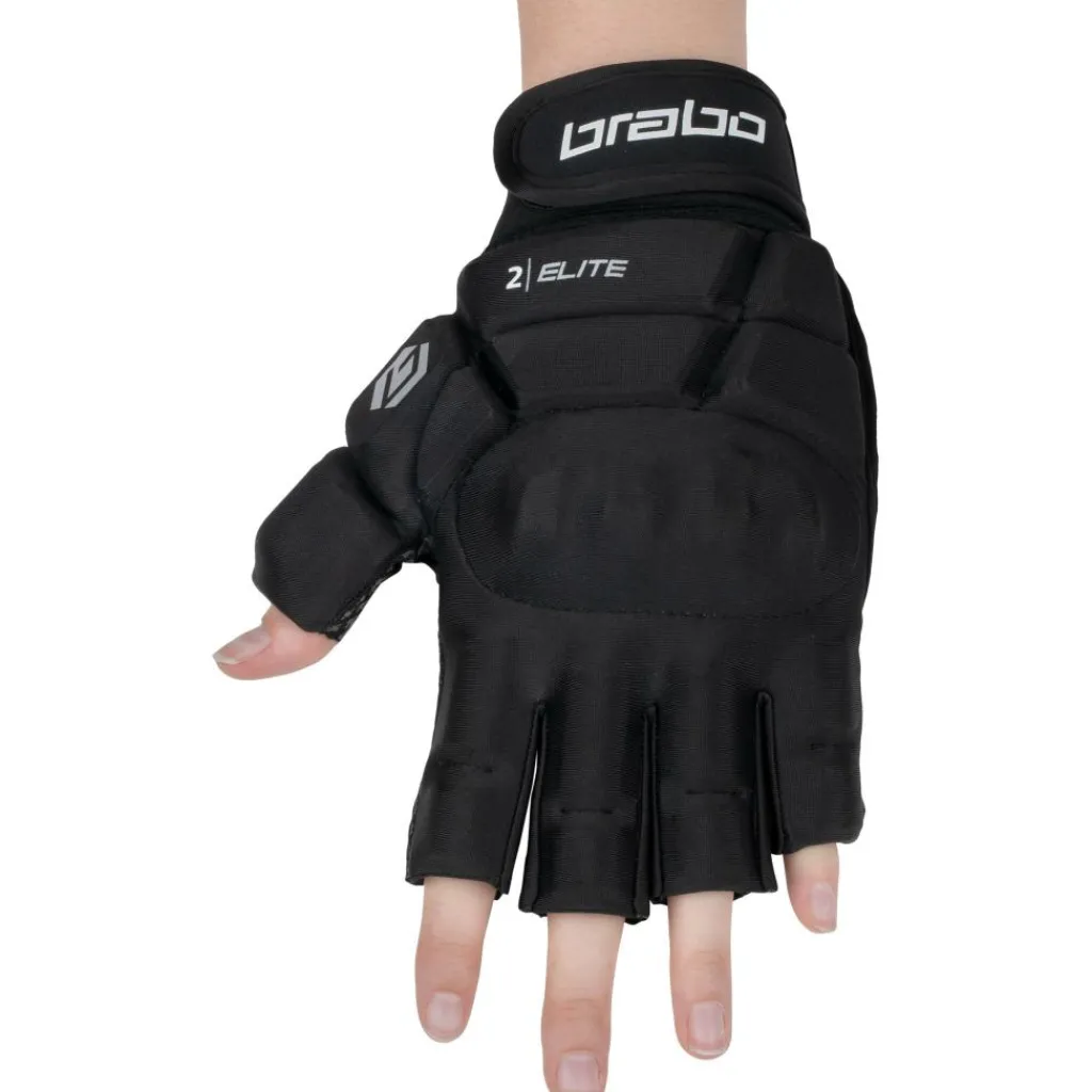 Brabo Elite Pro Player hockeyhandschoen black< Hockey Bescherming