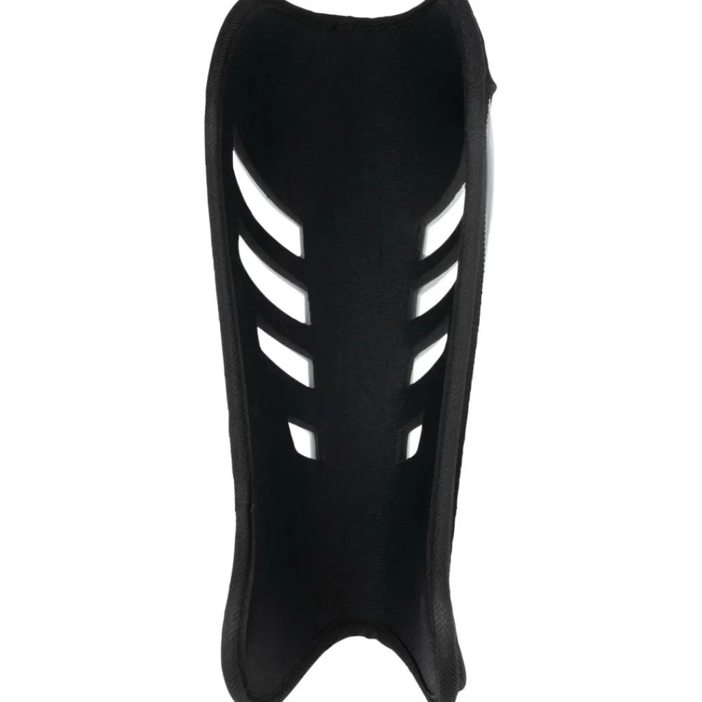Brabo Elite scheenbeschermers white black< Hockey Bescherming
