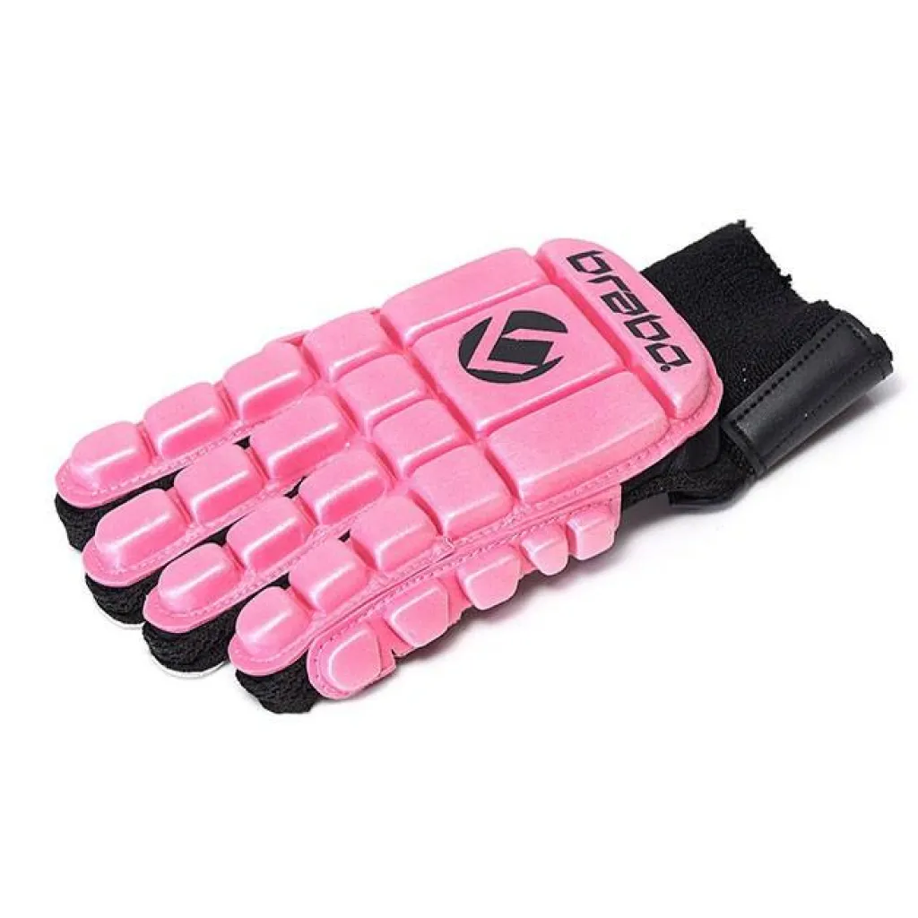 Brabo F3 Full Finger Foam Glove hockeyhandschoen pink< Hockey Bescherming