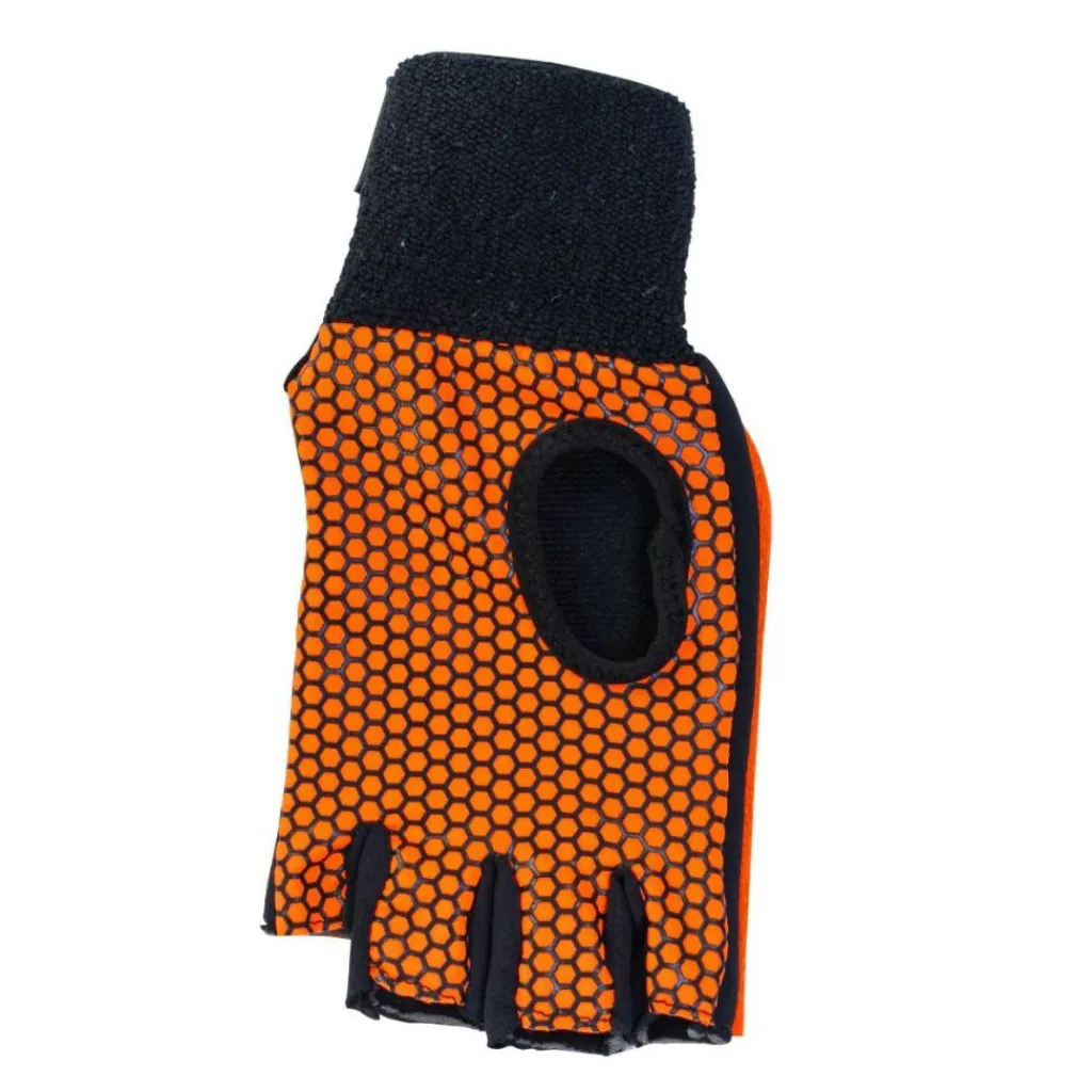 Hockey Bescherming-Brabo F4.1 hockeyhandschoen orange
