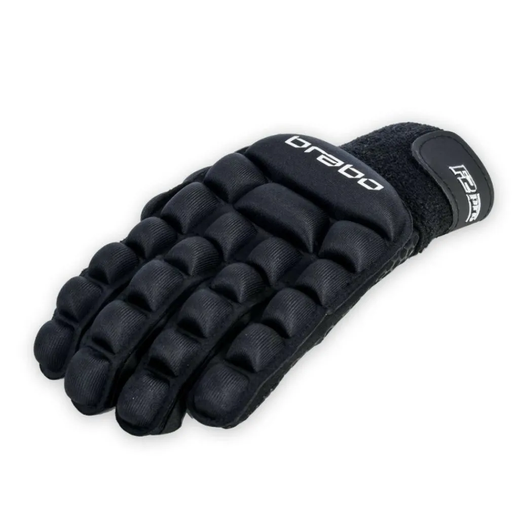 Hockey Bescherming-Brabo F2.1 Pro Indoor hockeyhandschoen black