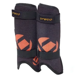 Hockey Bescherming-Brabo F3 scheenbeschermers junior black orange