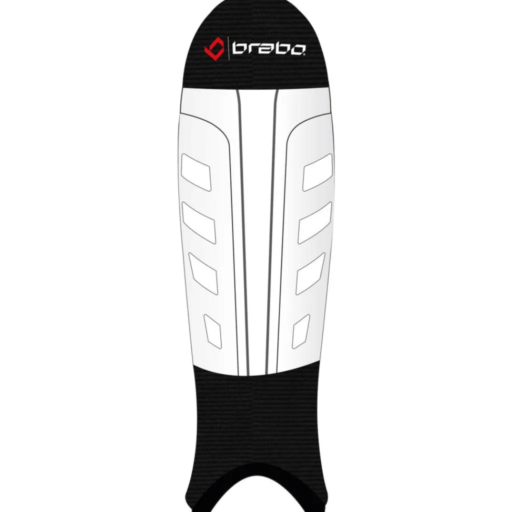 Brabo F1 Washable scheenbeschermers black white< Hockey Bescherming