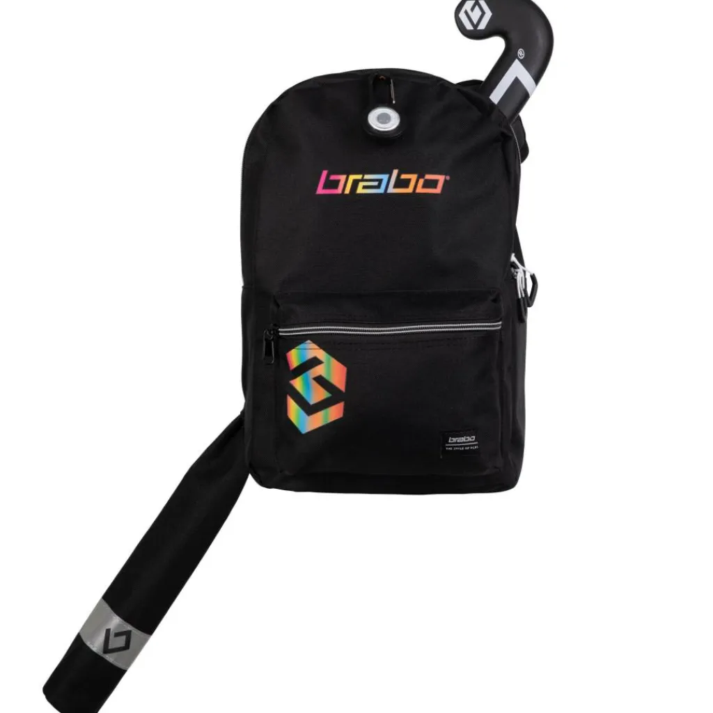 Hockeytas-Brabo Force hockeytas junior black rainbow