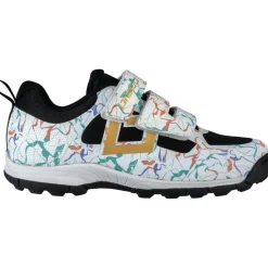 Brabo Force Velcro hockeyschoenen junior marble black< Hockeyschoenen