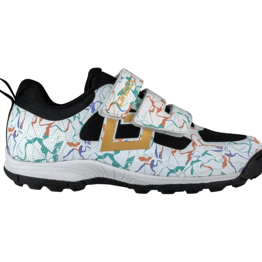 Brabo Force Velcro hockeyschoenen junior marble black< Hockeyschoenen