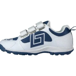 Brabo Force Velcro hockeyschoenen junior navy white< Hockeyschoenen