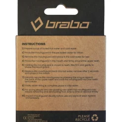 Hockey Bescherming-Brabo gebitsbeschermer junior trans pink white