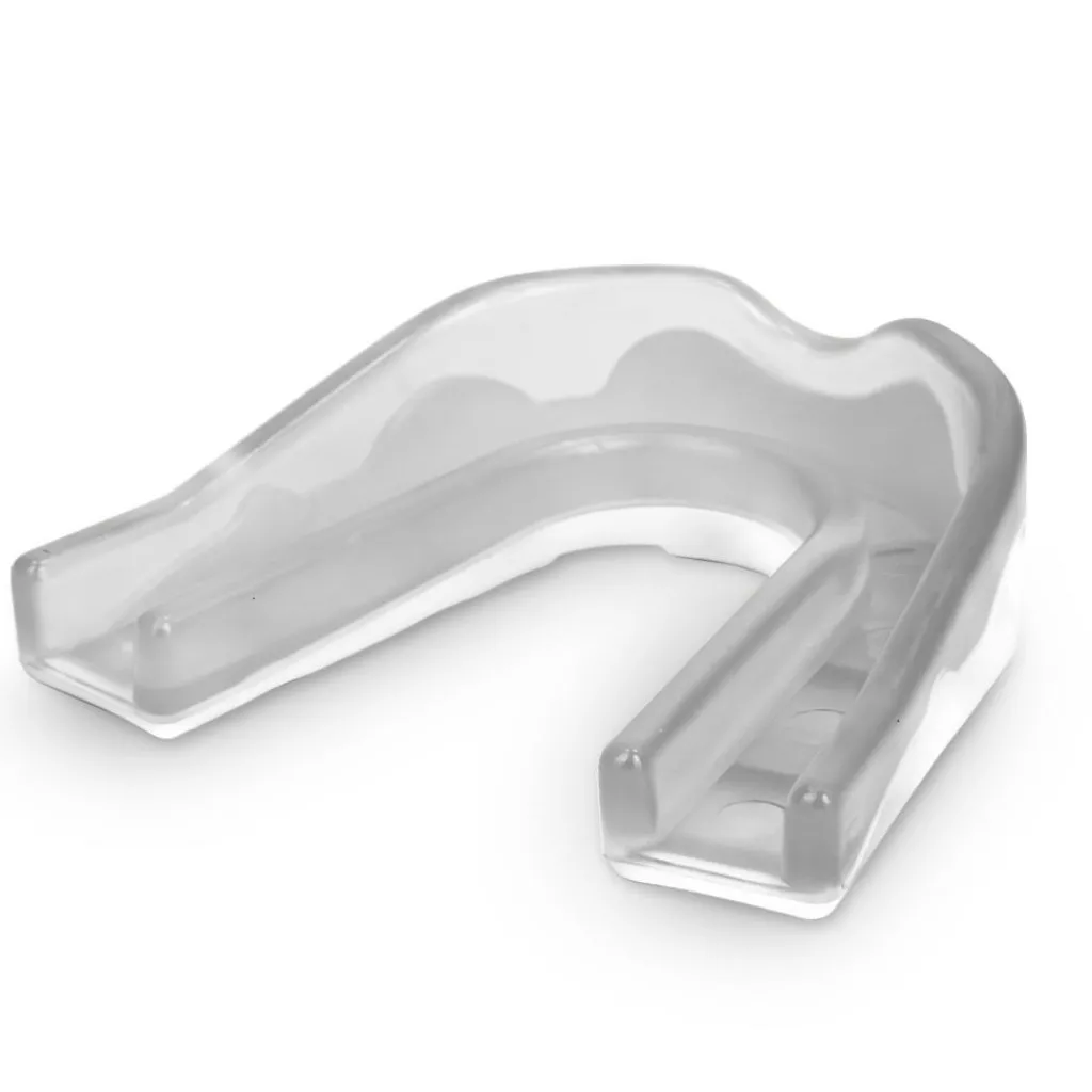 Hockey Bescherming-Brabo gebitsbeschermer junior trans white