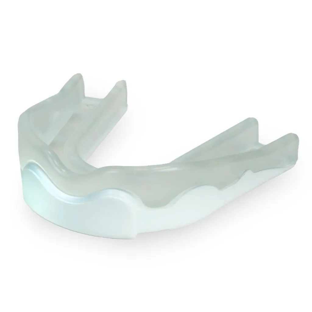 Hockey Bescherming-Brabo gebitsbeschermer trans white