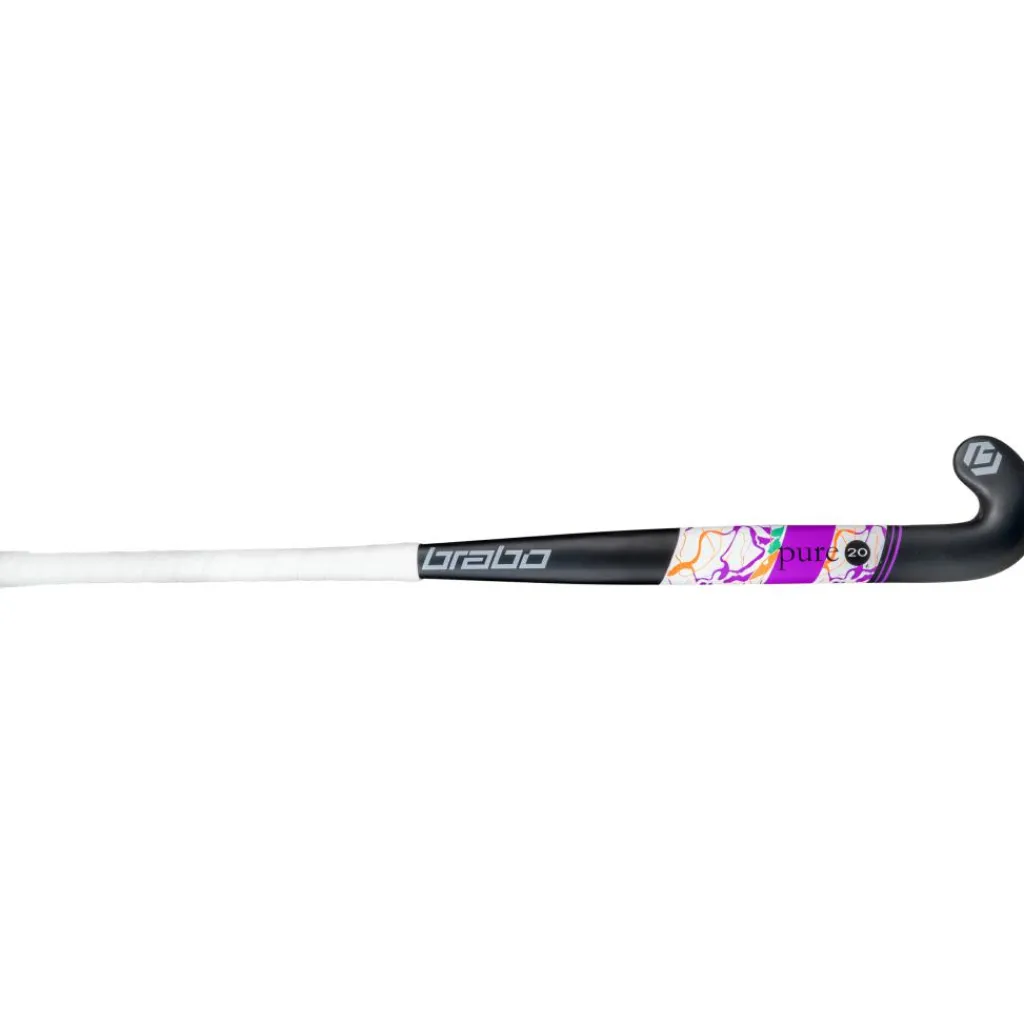 Brabo G-Force Pure 20 hockeystick junior black purple< Hockeystick