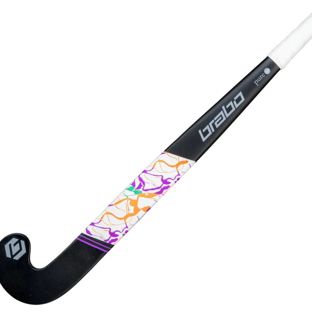 Brabo G-Force Pure 20 hockeystick junior black purple< Hockeystick