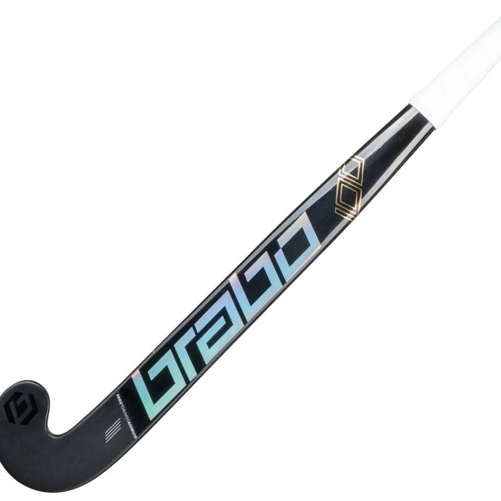 Brabo G-Force Traditional Carbon 100 Low Bow hockeystick junior black gold< Hockeystick
