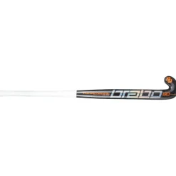 Hockeystick-Brabo G-Force Traditional Carbon 80 Low Bow hockeystick junior black orange