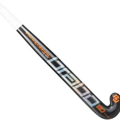 Hockeystick-Brabo G-Force Traditional Carbon 80 Low Bow hockeystick junior black orange