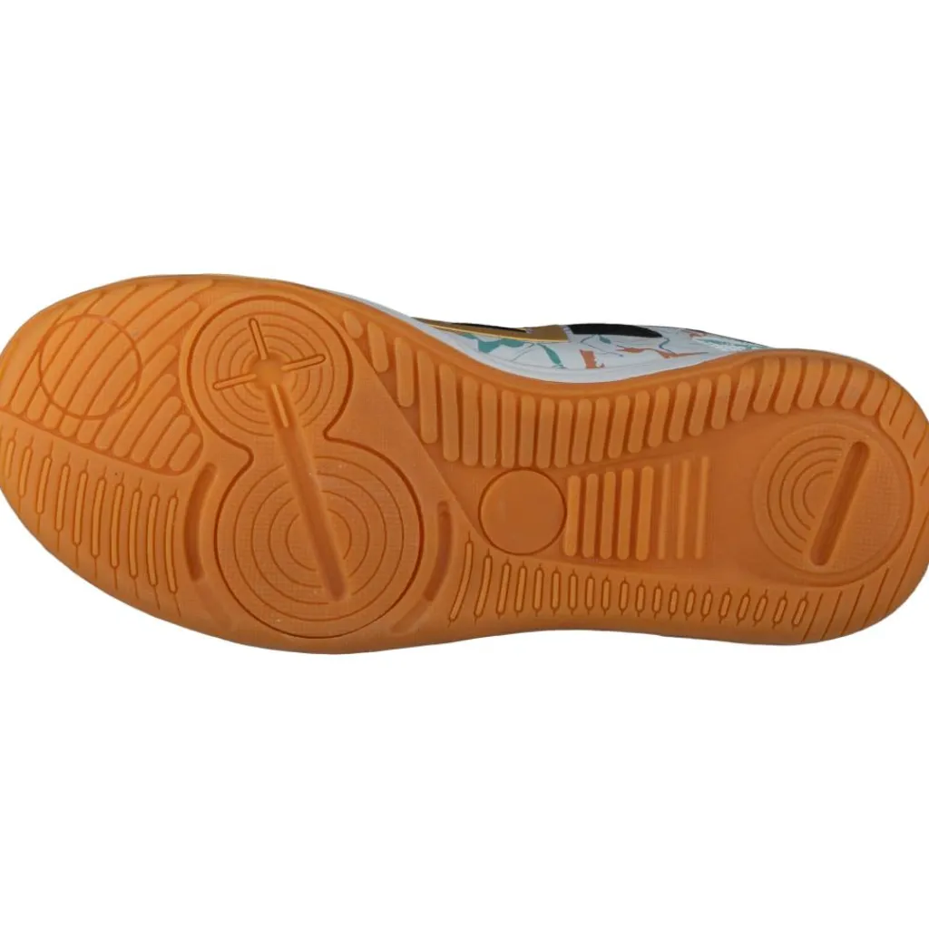 Hockeyschoenen-Brabo Indoor Velcro zaalhockeyschoenen junior marble black