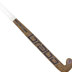 Hockeystick-Brabo IT Pure Studio Leopard Classic Curve hockeystick junior soft pink - 36,5 inch