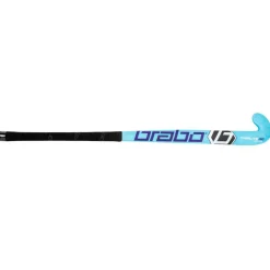 Hockeystick-Brabo IT TC-30 Classic Curve zaalhockeystick junior blue purple