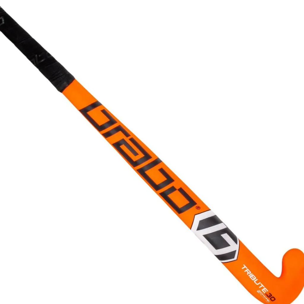 Brabo IT TC-30 Classic Curve zaalhockeystick junior orange black< Hockeystick