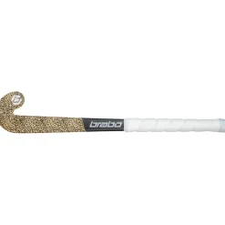 Hockeystick-Brabo O'GEEZ Baby hockeystick junior leopard black - 18 inch