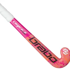 Brabo O'GEEZ Baby hockeystick junior marble pink - 18 inch< Hockeystick