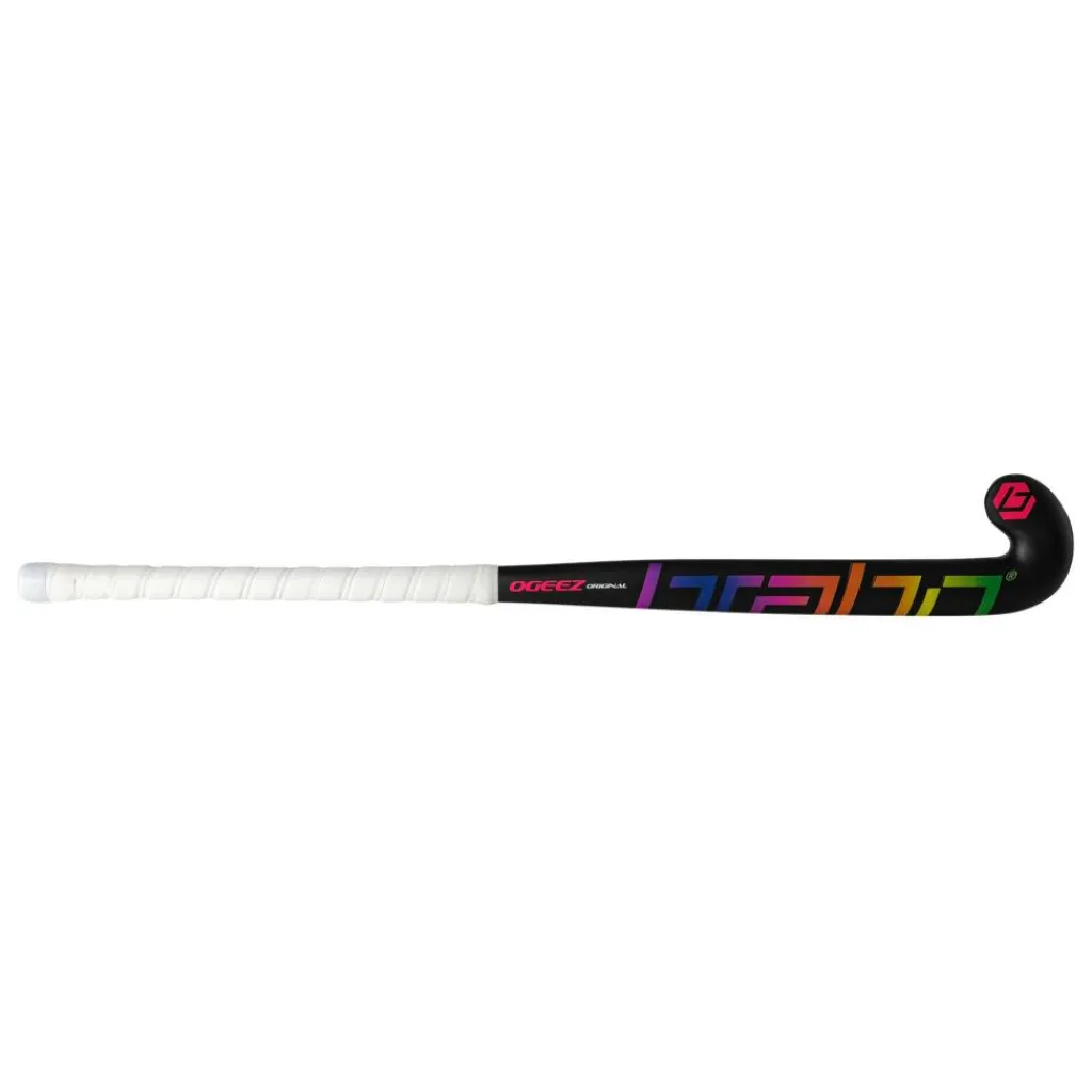 Hockeystick-Brabo O'GEEZ Classic Curve hockeystick junior rainbow