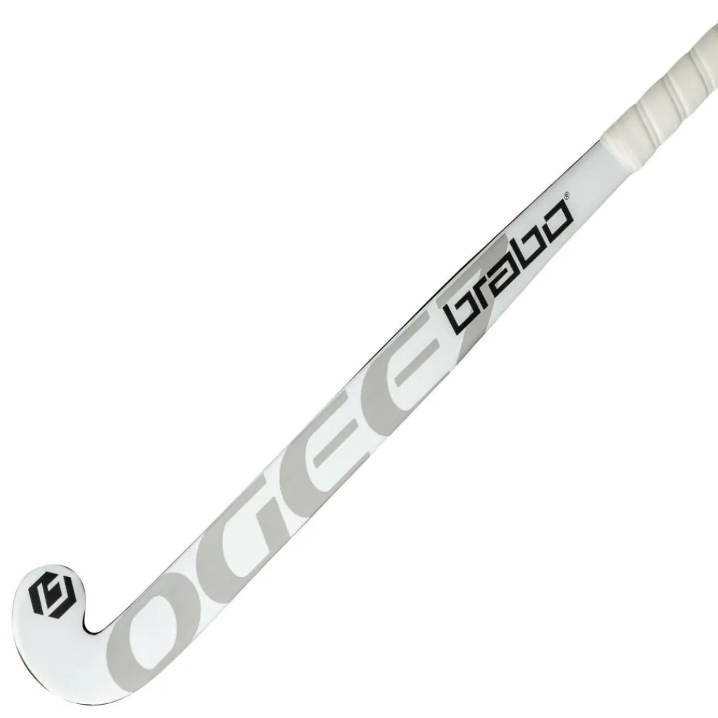 Hockeystick-Brabo O'GEEZ Original Classic curve zaalhockeystick junior black white