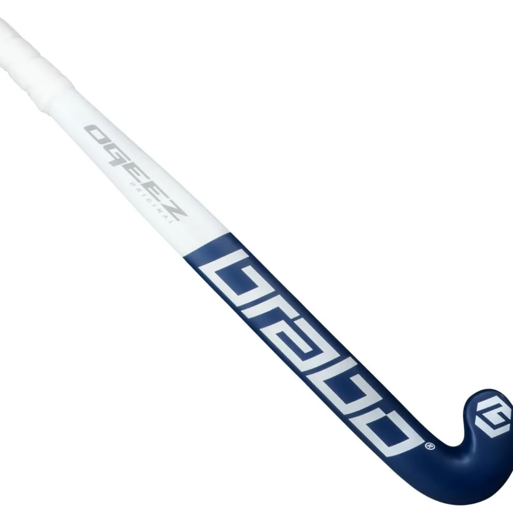 Brabo O'GEEZ Original hockeystick junior white navy< Hockeystick