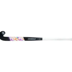 Brabo Pure 20 Pro Bow hockeystick black purple - 36,5 inch< Hockeystick