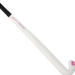 Hockeystick-Brabo Pure Studio G-Force hockeystick junior white pink