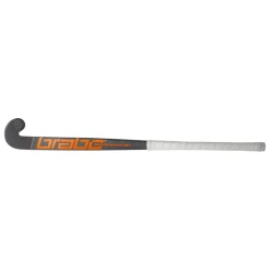 Hockeystick-Brabo Traditional Carbon 80 Low Bow hockeystick grey carbon orange