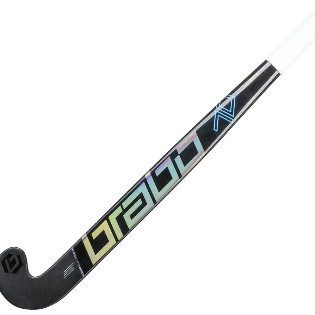 Brabo Traditional Carbon 70 Extreme Low Bow hockeystick black blue< Hockeystick